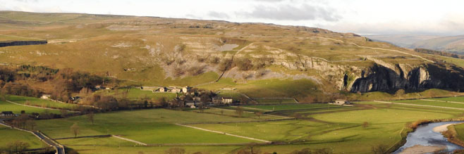 Kilnsey and Conistone Scenery